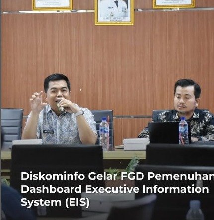 Diskominfo Gelar FGD Pemenuhan Dashboard Executive Information System (EIS)