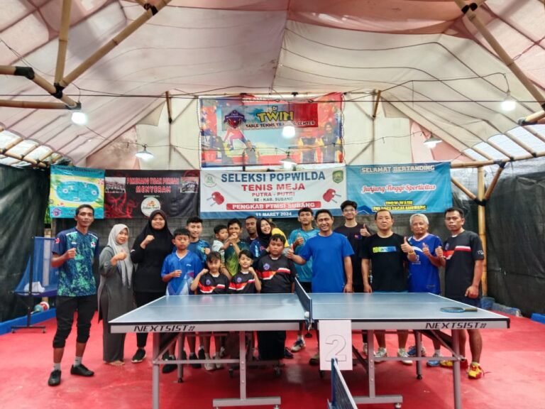 Cetak Bibit Baru, Club Tenis Meja Twins Table Tenis Minta Perhatian Pemerintah