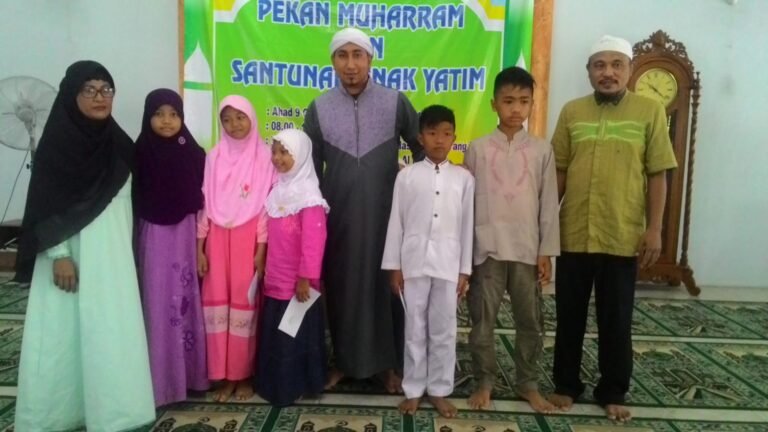 Santunan dan Sedekah Mendatang Keberkahan