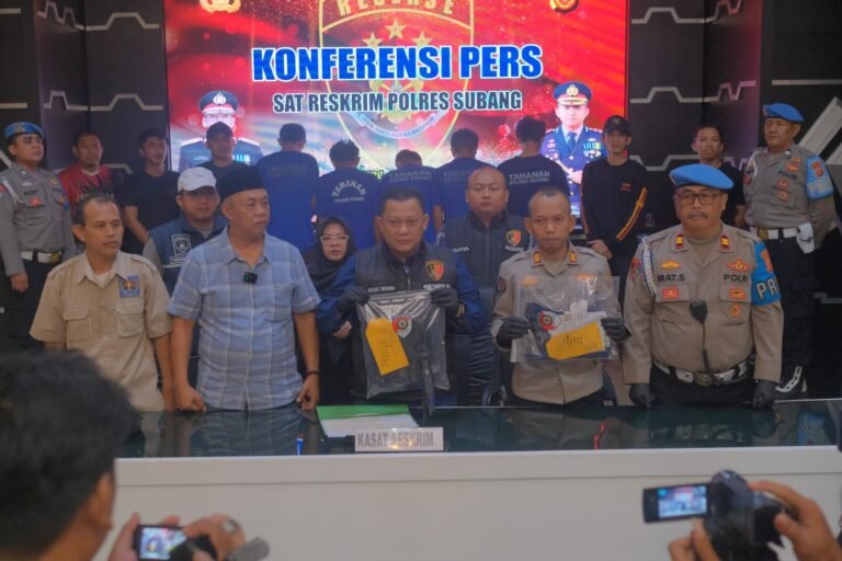 Polres Subang Ungkap Kasus Pengeroyokan Terhadap Jurnalis di Kandang Ayam