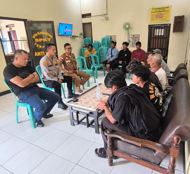 Respon Cepat Adanya Dugaan Pungli,  Polsek Jalan Cagak Amankan Di Duga Para Pelaku