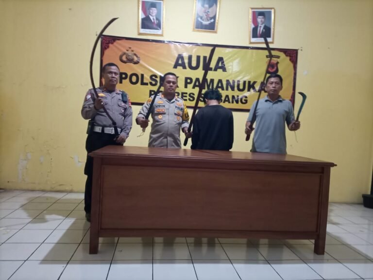 Apes!!! Hendak Kabur Keluar Kota Pelaku Pembacokan Di Pamanukan Akhirnya Berhasil Di Ringkus Polisi