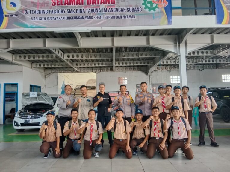 Kapolsek Jalan Cagak Himbau Pelajar Menjadi Garda Terdepan Membangun Generasi Emas