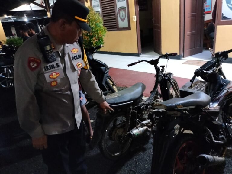 Polsek Pagaden Amankan 16 Kendaraan Bermotor Yang Menggunakan Knalpot Brong