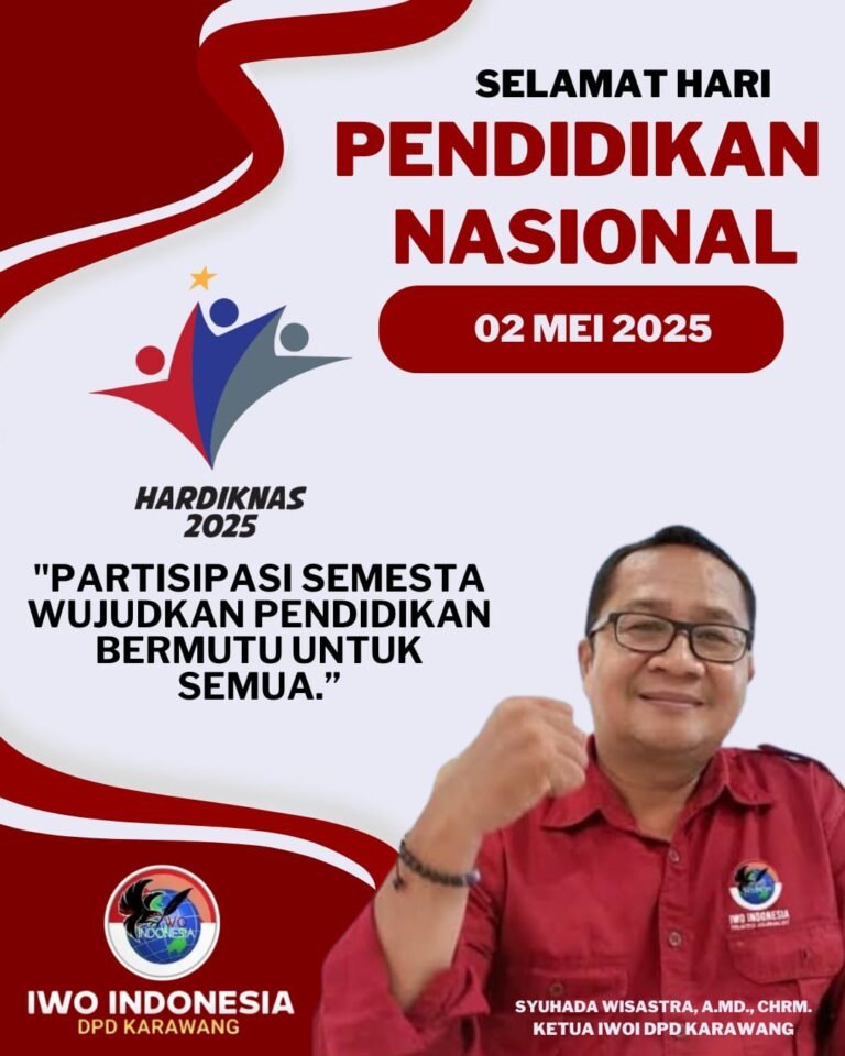 Momentum Hardiknas, IWOI Soroti Kedisiplinan Guru dan Fasilitas Sekolah