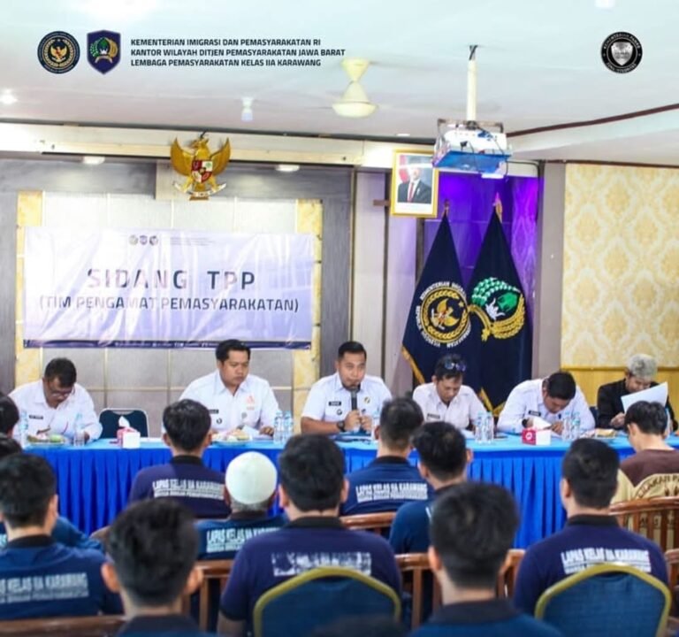 Farid Sandhika: Hak Integrasi Warga Binaan Ditentukan Lewat Sidang TPP dan Evaluasi Pembinaan