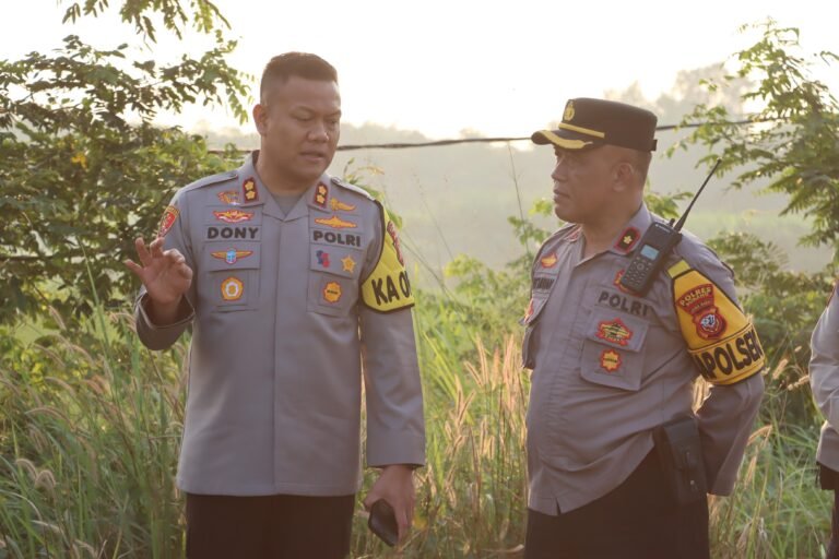 Kapolres Subang Tinjau Langsung Lahan Jagung untuk Ketahanan Pangan di Wilayah Hukum Polsek Cipeundeuy
