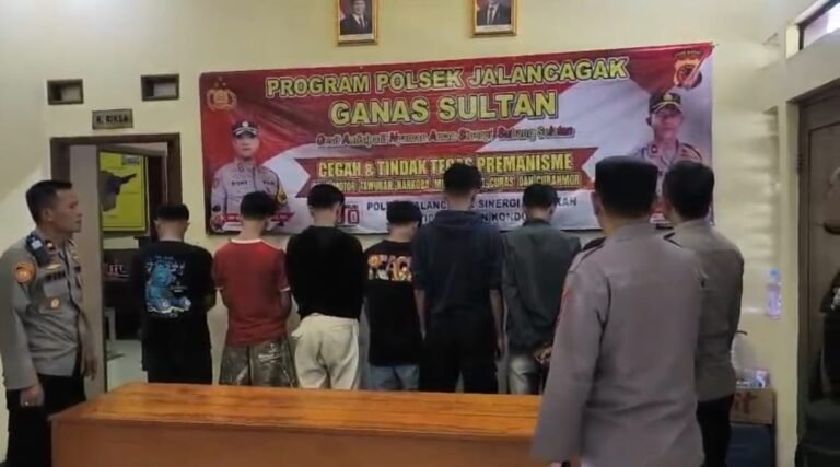 Polsek Jalan Cagak Gerak Cepat Gagalkan Aksi Tawuran Pelajar di Kasomalang Wetan