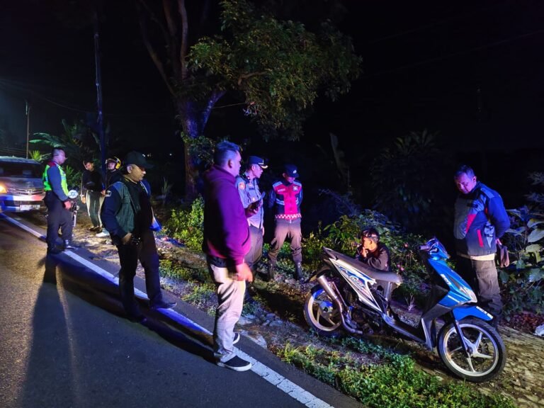 Resahkan Warga, Polsek Jalancagak Amankan Ranmor Dan Pelaku Balapan Liar Dini Hari