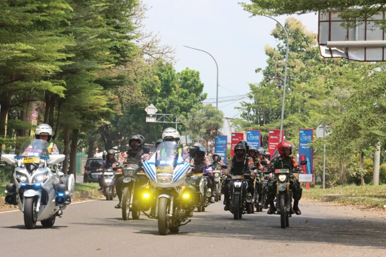 Patroli Show of Force TNI–Polri dan Pemkab Subang dalam Rangka Siaga 1 Wilayah Kabupaten Subang