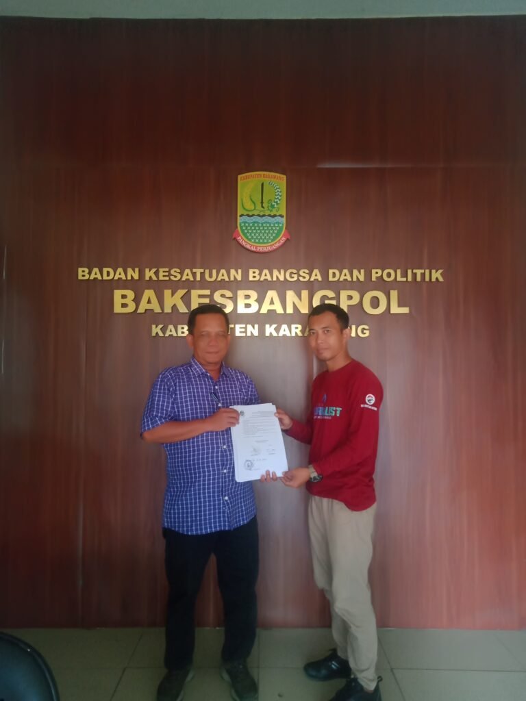 IWO-I Karawang Resmi Daftar Kesbangpol, Verifikasi Dewan Pers Siap Tuntas Tahun ini.
