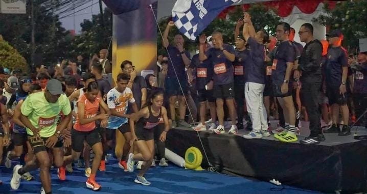 Ribuan Peserta Ramaikan Arah Running Festival 2025 di Karawang