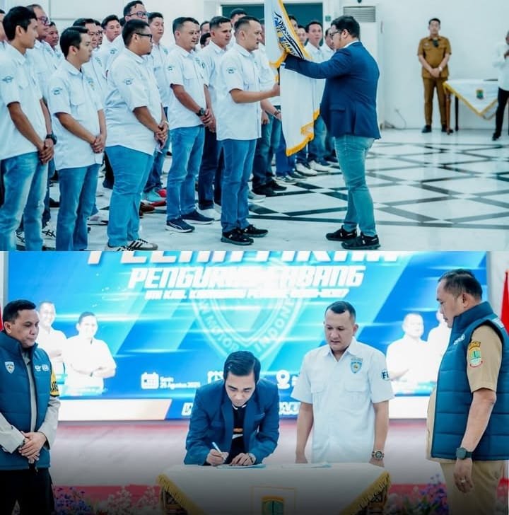 Hari Lesmana Thamrin Resmi Pimpin IMI Karawang, Bupati dan Wabup Hadiri Pelantikan