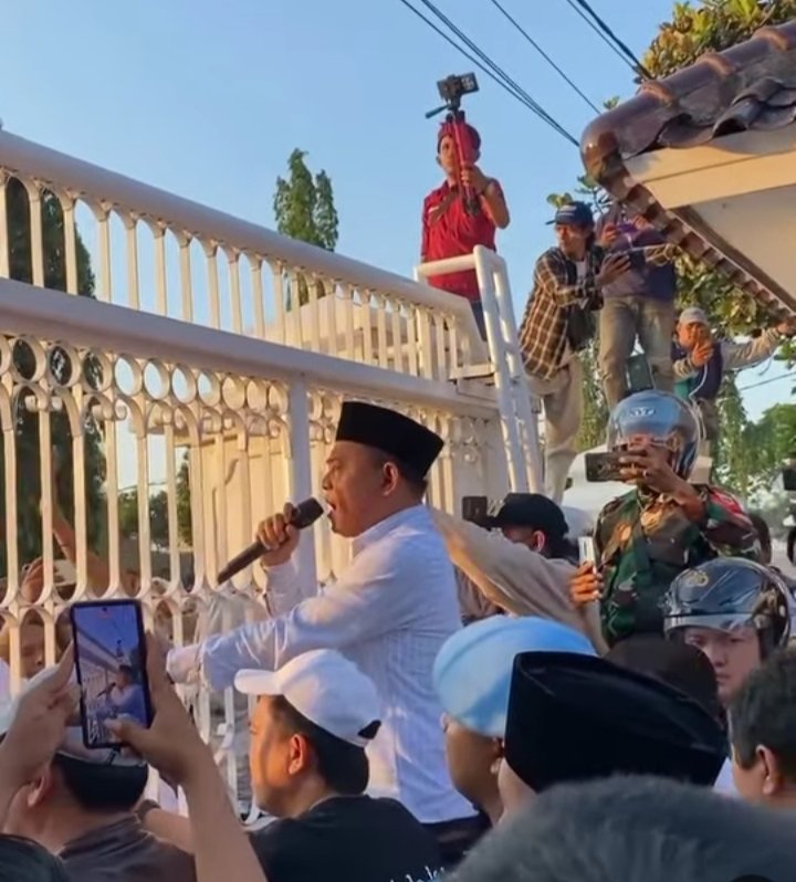 Aksi Sidang Rakyat di karawang berakhir damai, DPRD Janji Sampaikan Tuntutan ke DPR RI
